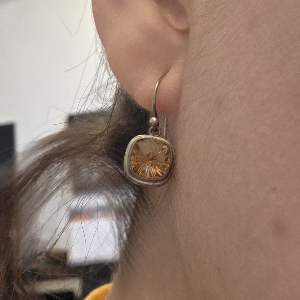 Elegant Gold-Toned Earrings